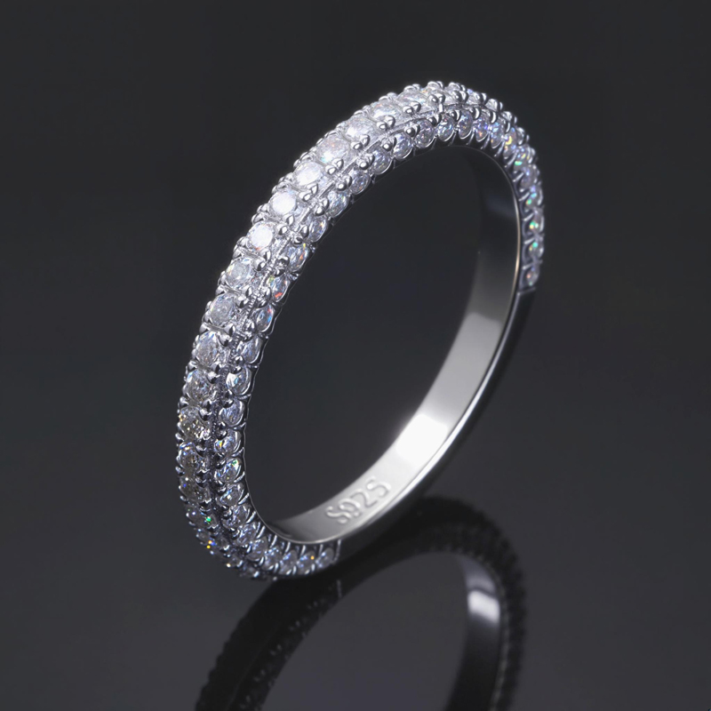 925S & VVS Moissanite Sparkling Brilliance Ring