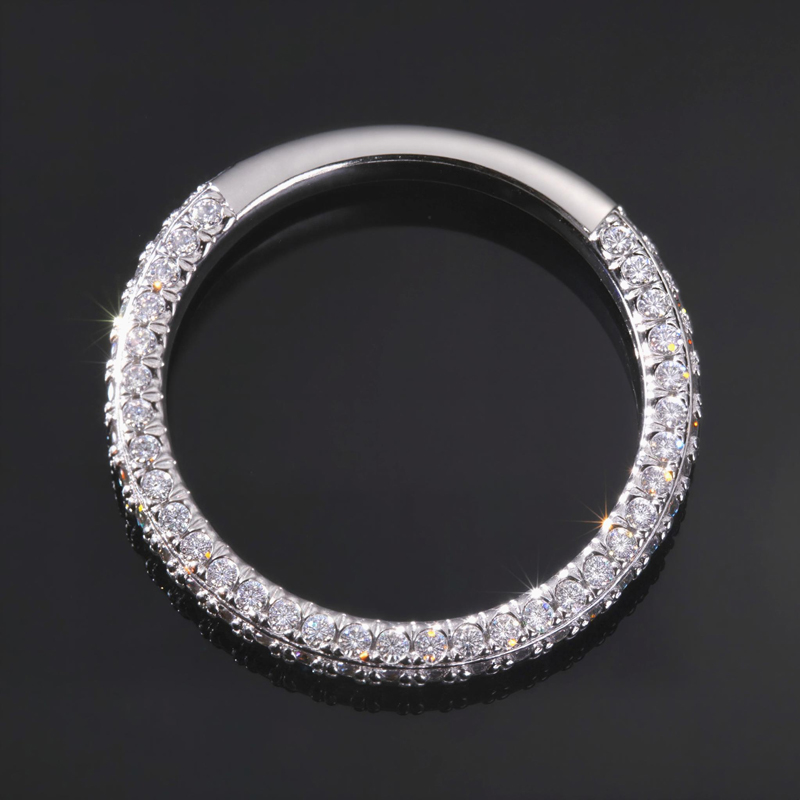 925S & VVS Moissanite Sparkling Brilliance Ring