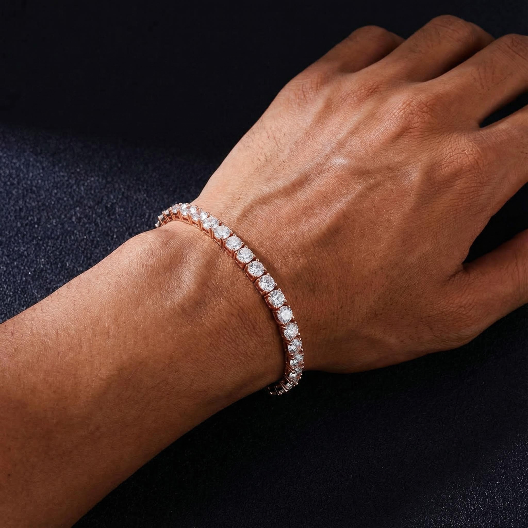 925S & VVS Moissanite Custom Name Tennis Bracelet 925S & VVS Moissanite Custom Name Tennis Bracelet