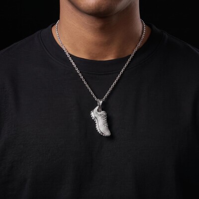Micro Paved Sports Running Shoes Pendant