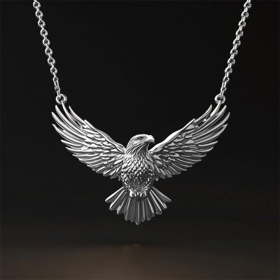 Unique Eagle Pendant Necklace