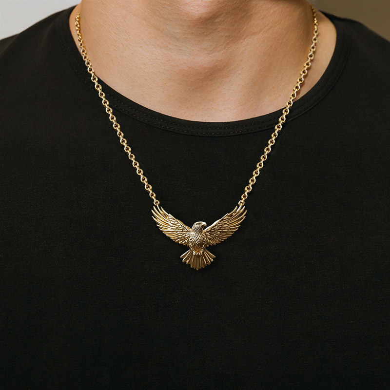 Unique Eagle Pendant Necklace