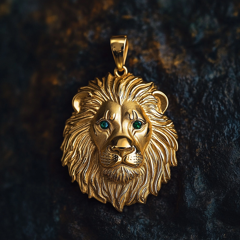 Lion Head Pendant