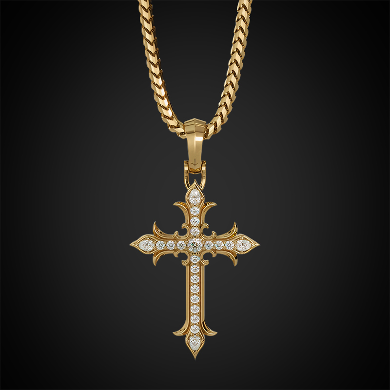 Faith Diamond Cross Pendant