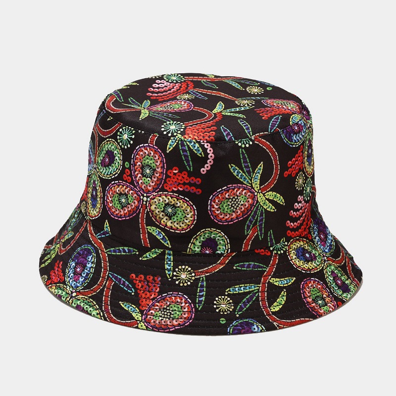 Botanical Print Bucket Hat