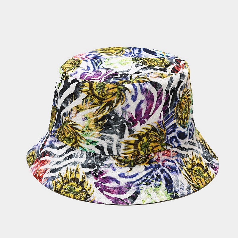 Botanical Print Bucket Hat