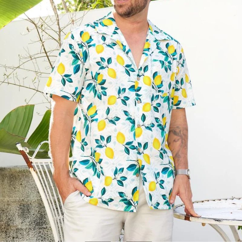 Men's Hawaiian Print Shirt