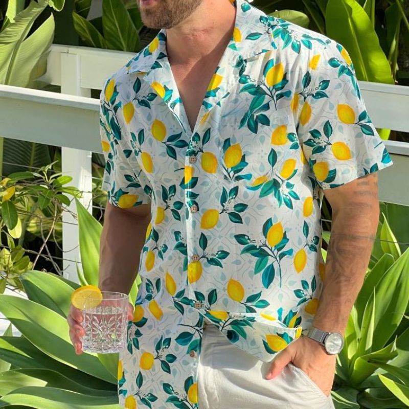 Men's Hawaiian Print Shirt