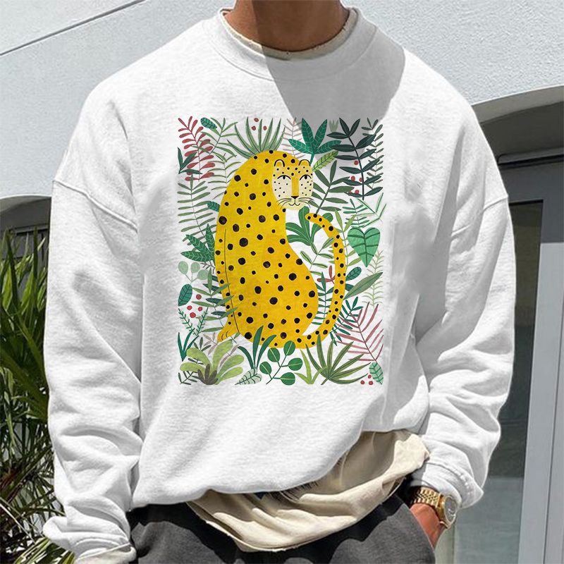 Unisex Cartoon Print Sweatshirt