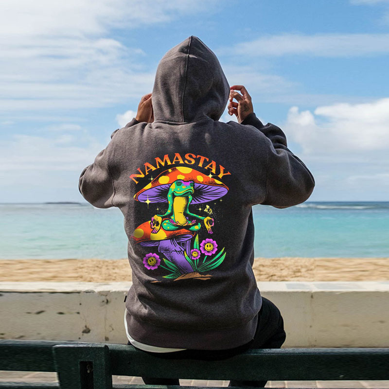 Frog Mushroom Graffiti Hoodie