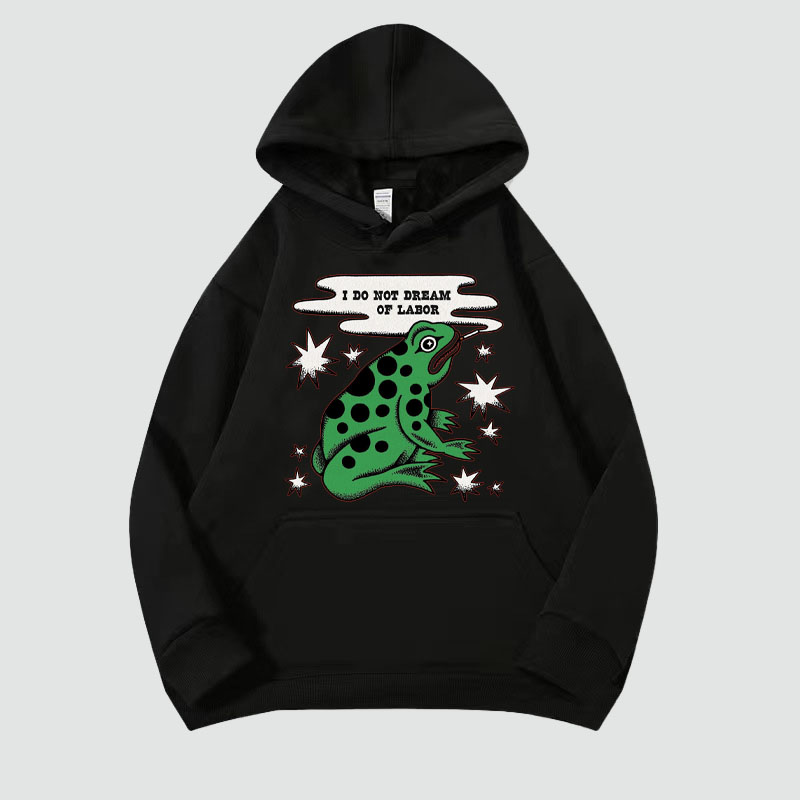 Alphabet Frog Graffiti Hoodie