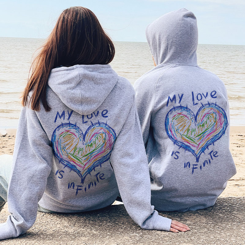 Love In Finire Unisex Hoodie