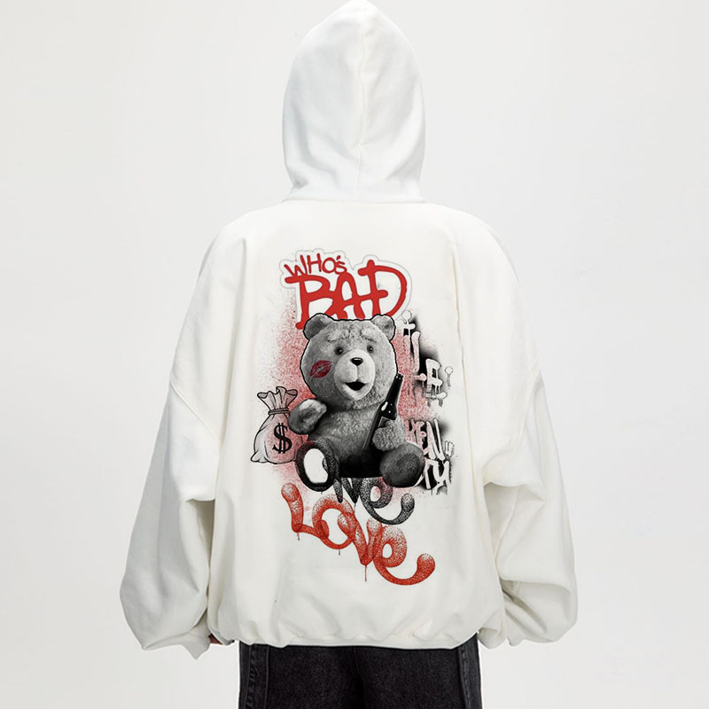 Bad Love Bear Unisex Hoodie