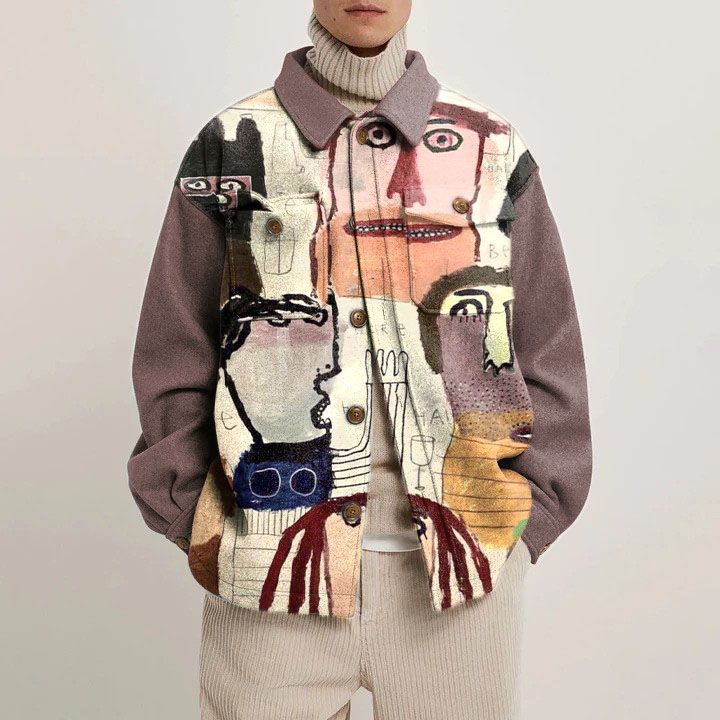 Art Graffiti Shirt Jacket