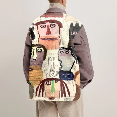 Art Graffiti Shirt Jacket