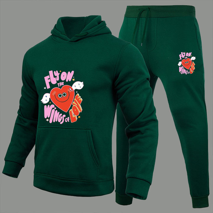 Follow Love Hoodie Set