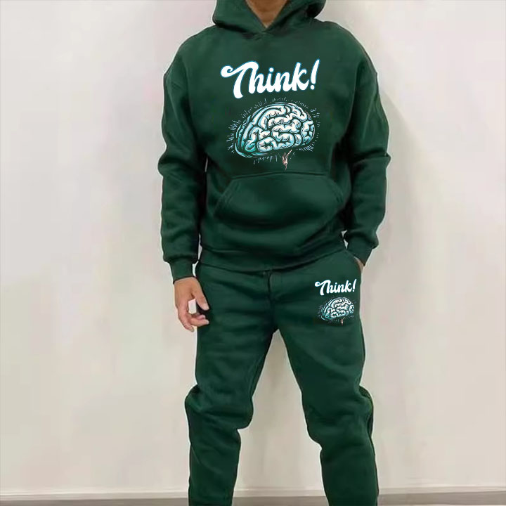 Think Hoodie Set