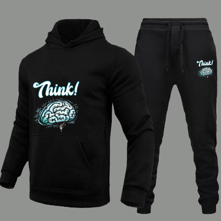 Think Hoodie Set