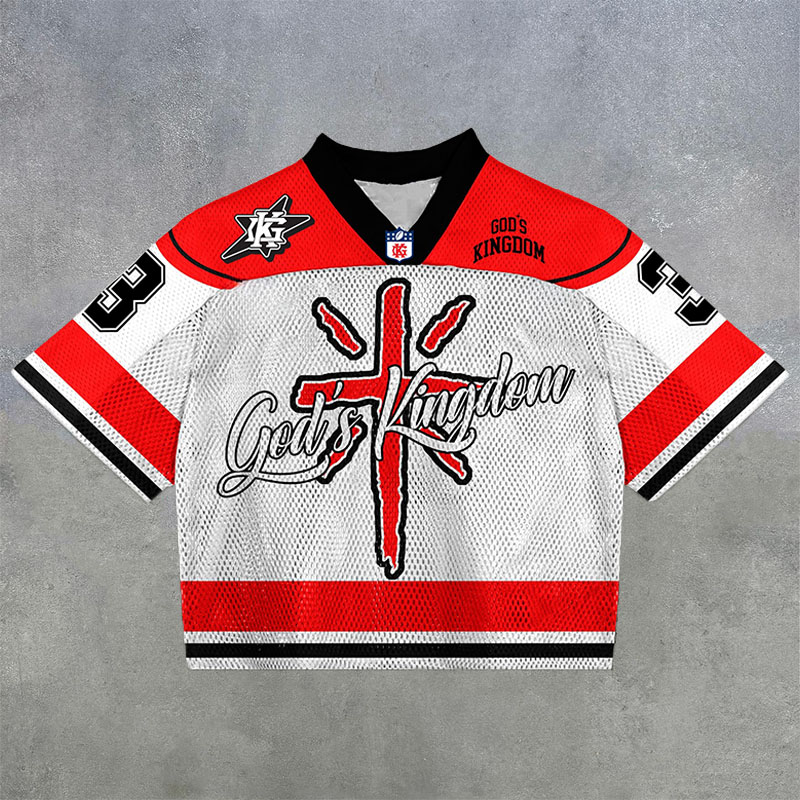 God's Kingdom Paneled Mesh Jersey