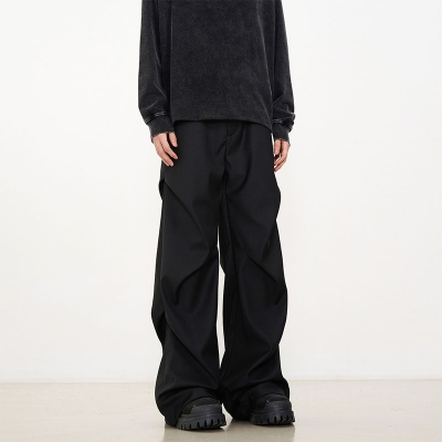 Pleated Micro Lounge Pants