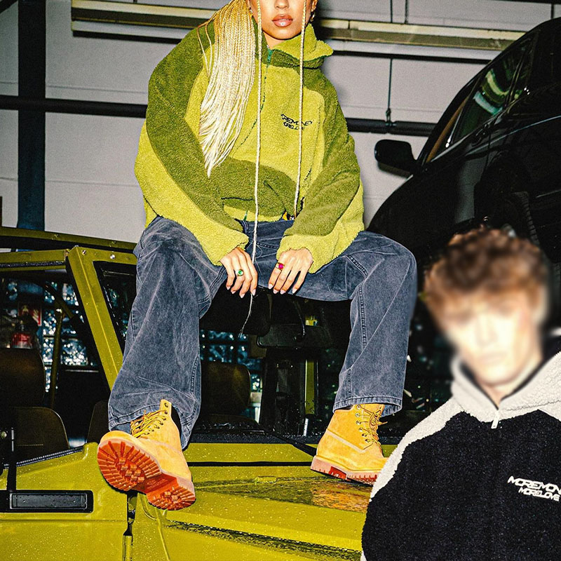 Y2K Colorblocked Zipper Hoodie