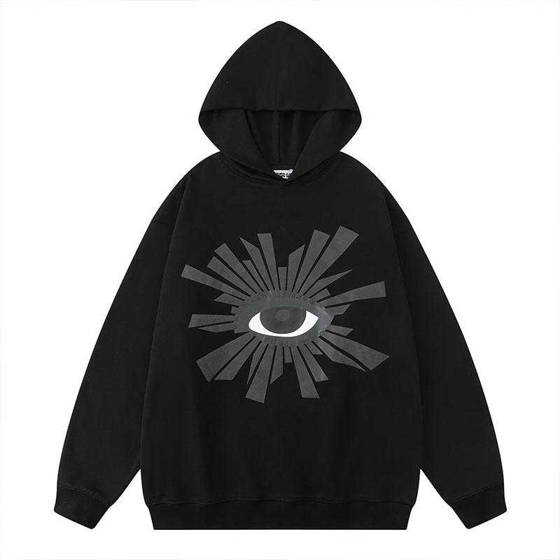 Eye Foam Print Hoodie