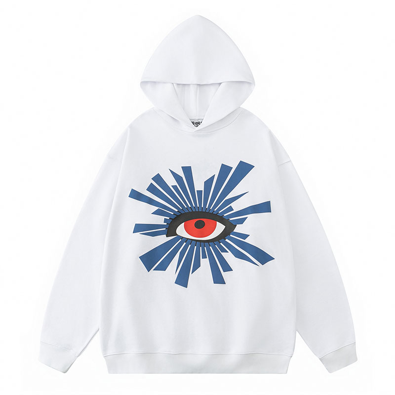 Eye Foam Print Hoodie