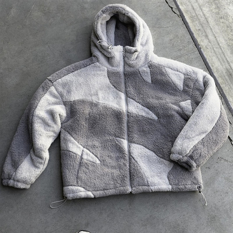 Warm Lambswool Zipper Jacket