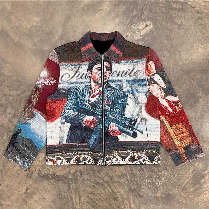 Religious Art Printed Light Jacket