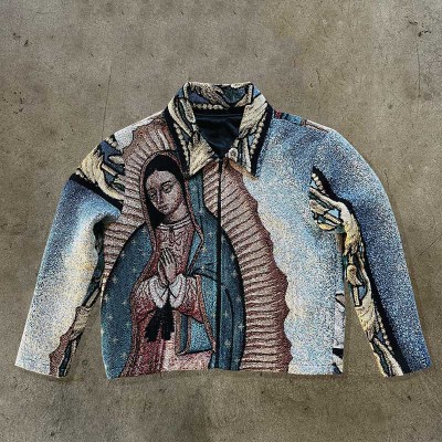 Religious Art Printed Light Jacket