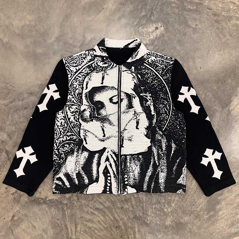 Religious Art Printed Light Jacket