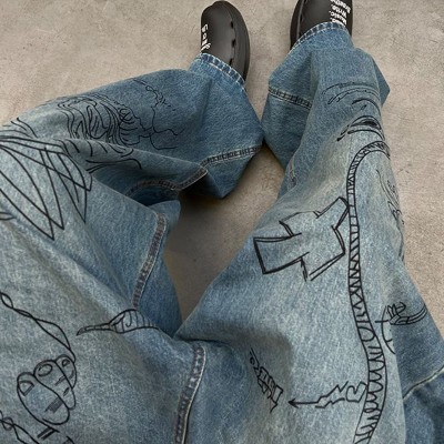 Hip Hop Graffiti Jeans