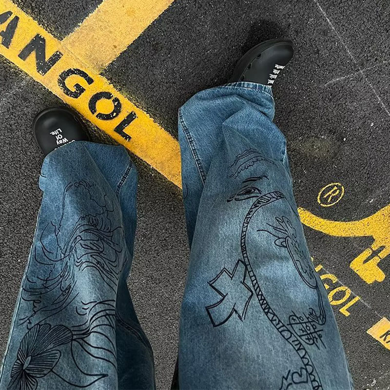 Hip Hop Graffiti Jeans