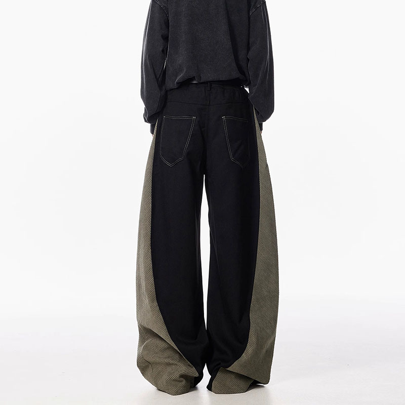 Deconstructed Patchwork Machete Pants