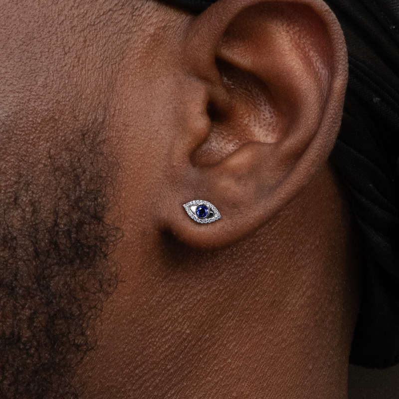 Evil Eyes Stud Earrings