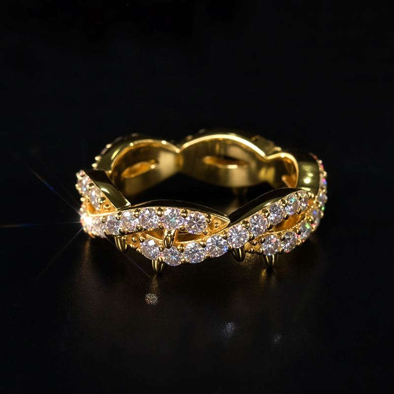 925S & VVS Moissanite Diamond Thorn Ring 925S & VVS Moissanite Diamond Thorn Ring