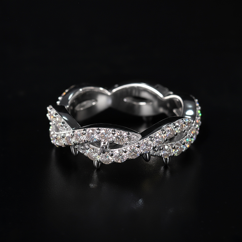 925S & VVS Moissanite Diamond Thorn Ring 925S & VVS Moissanite Diamond Thorn Ring