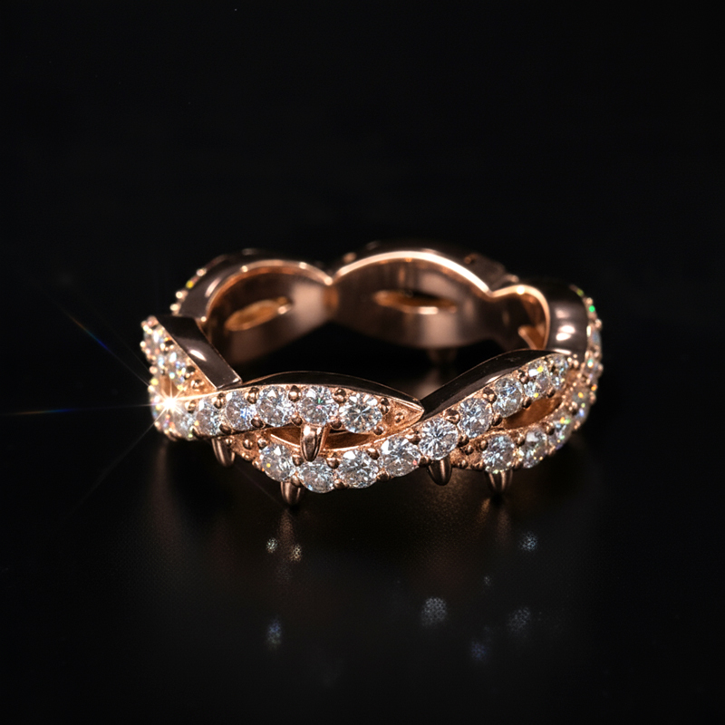 925S & VVS Moissanite Diamond Thorn Ring 925S & VVS Moissanite Diamond Thorn Ring