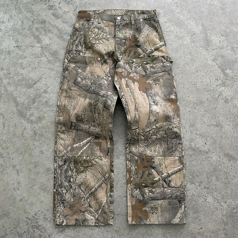 Street Camouflage Jacket Set