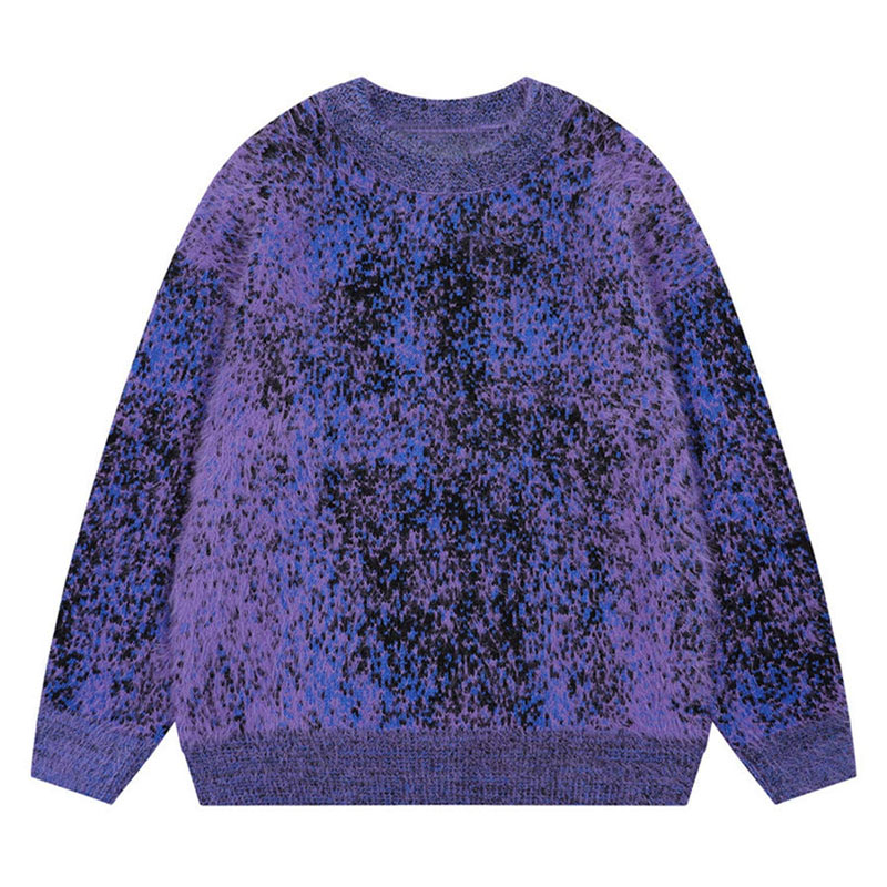 Gradient Tie-dye Sweater