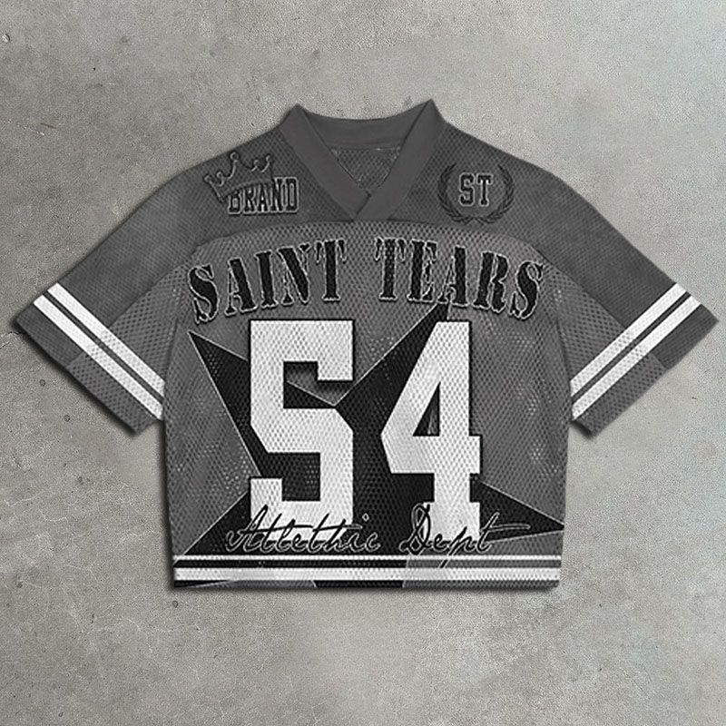 No.96 Printed Mesh Jersey