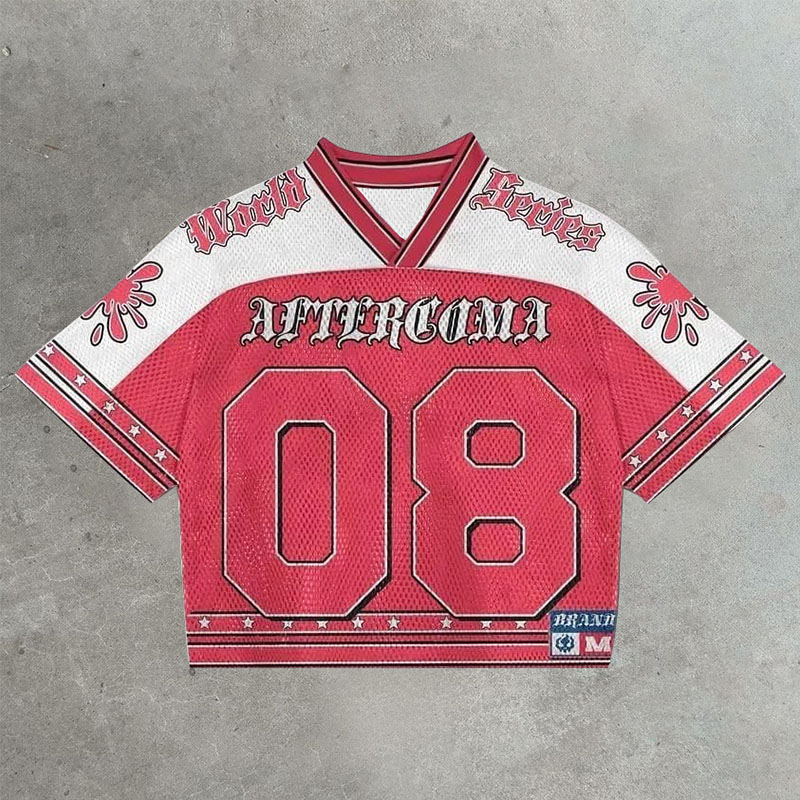 No.80 Printed Mesh Jersey