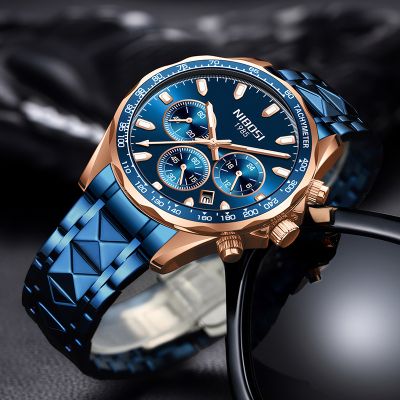 Waterproof Chronograph Date Men’s Quartz Watch