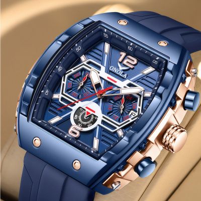 Waterproof Silicone Date Men's Quartz Watch