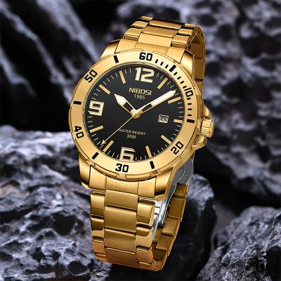 Luminous Black Dial Men's Quartz Watch