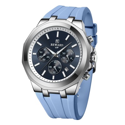 Luminous Calendar Men's Watch With Silicone Strap