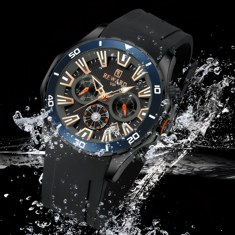 Chronograph Waterproof Luminous Sports Men's Watch