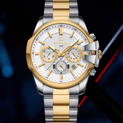 Luminous Waterproof Stainless Steel Men's Watch