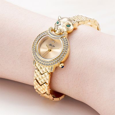 Iced Leopard Women's Quartz Watch