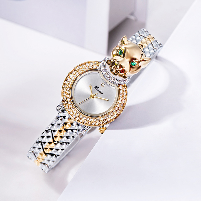 Iced Leopard Women's Quartz Watch